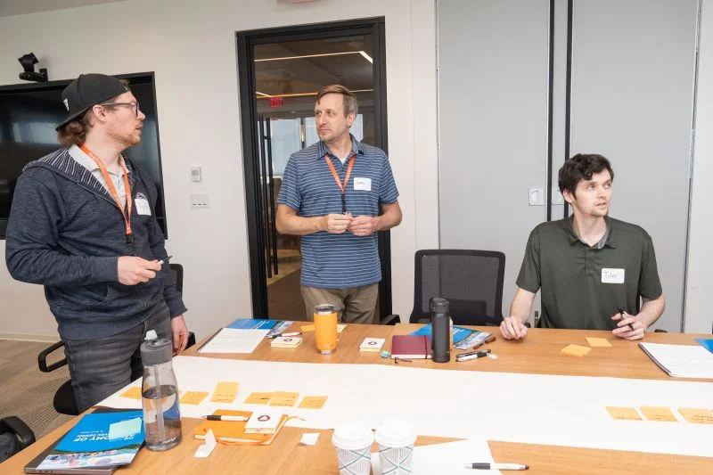 In-person training with engaged group discussion