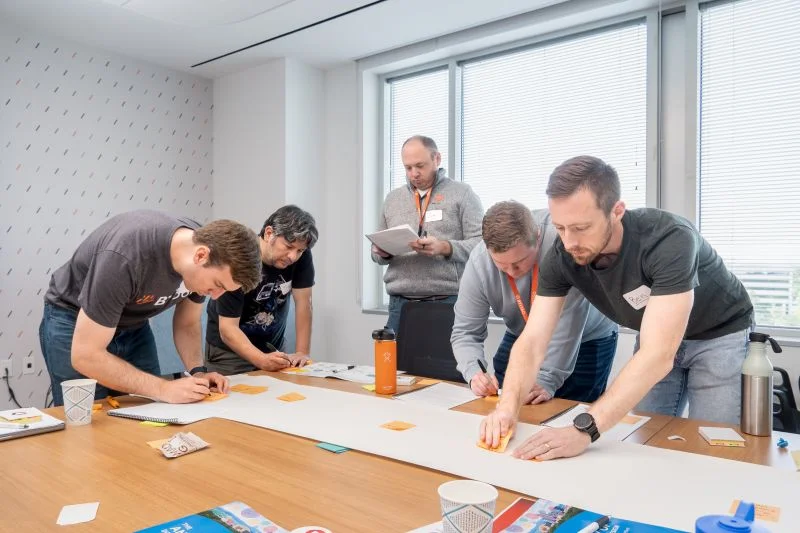 Hybrid training with team collaboration