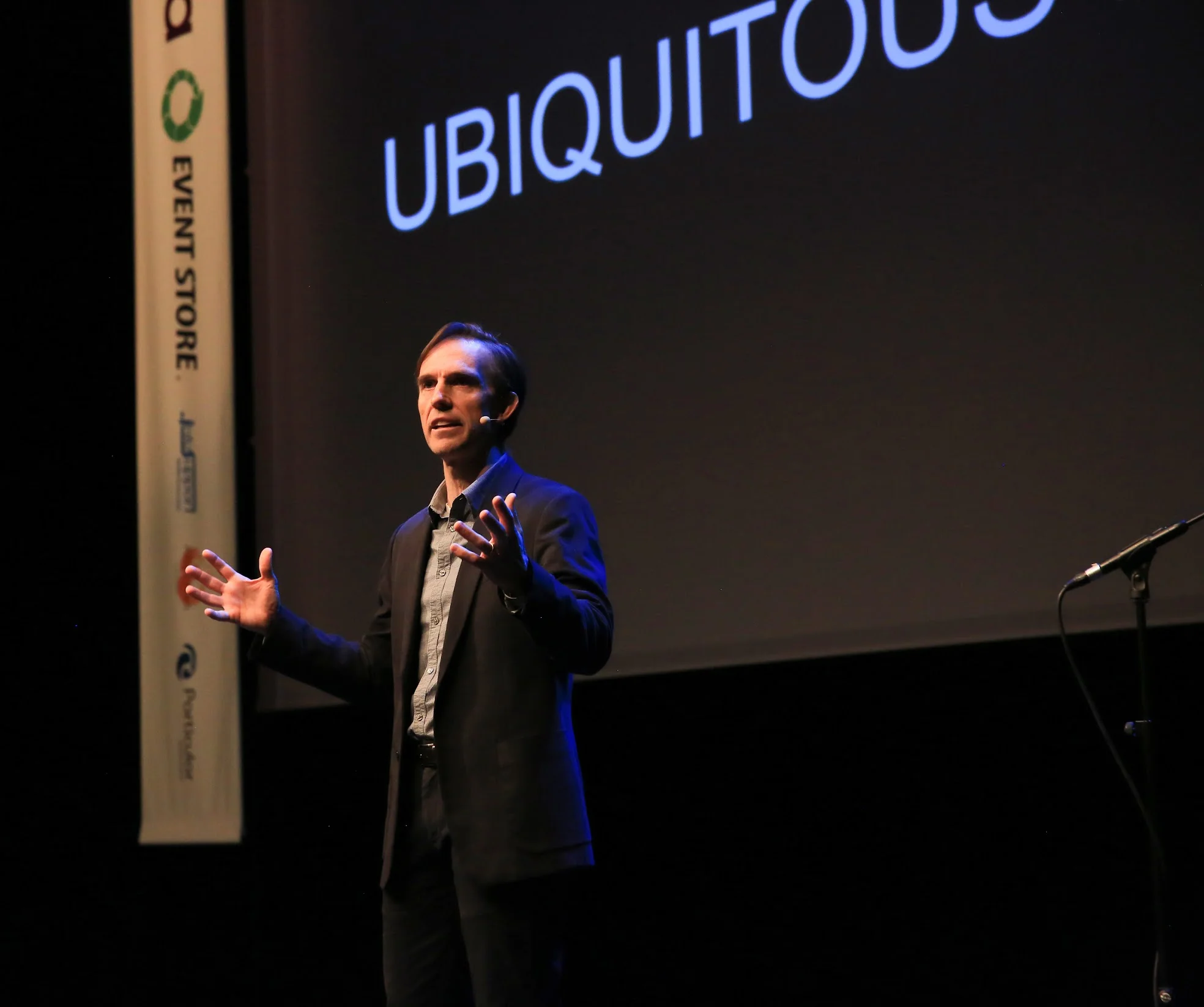 Paul Rayner presenting