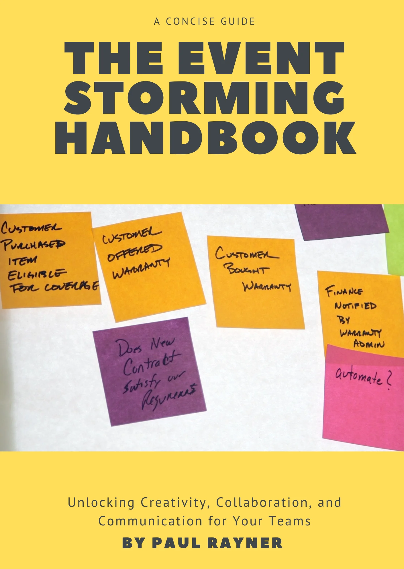 The EventStorming Handbook by Paul Rayner
