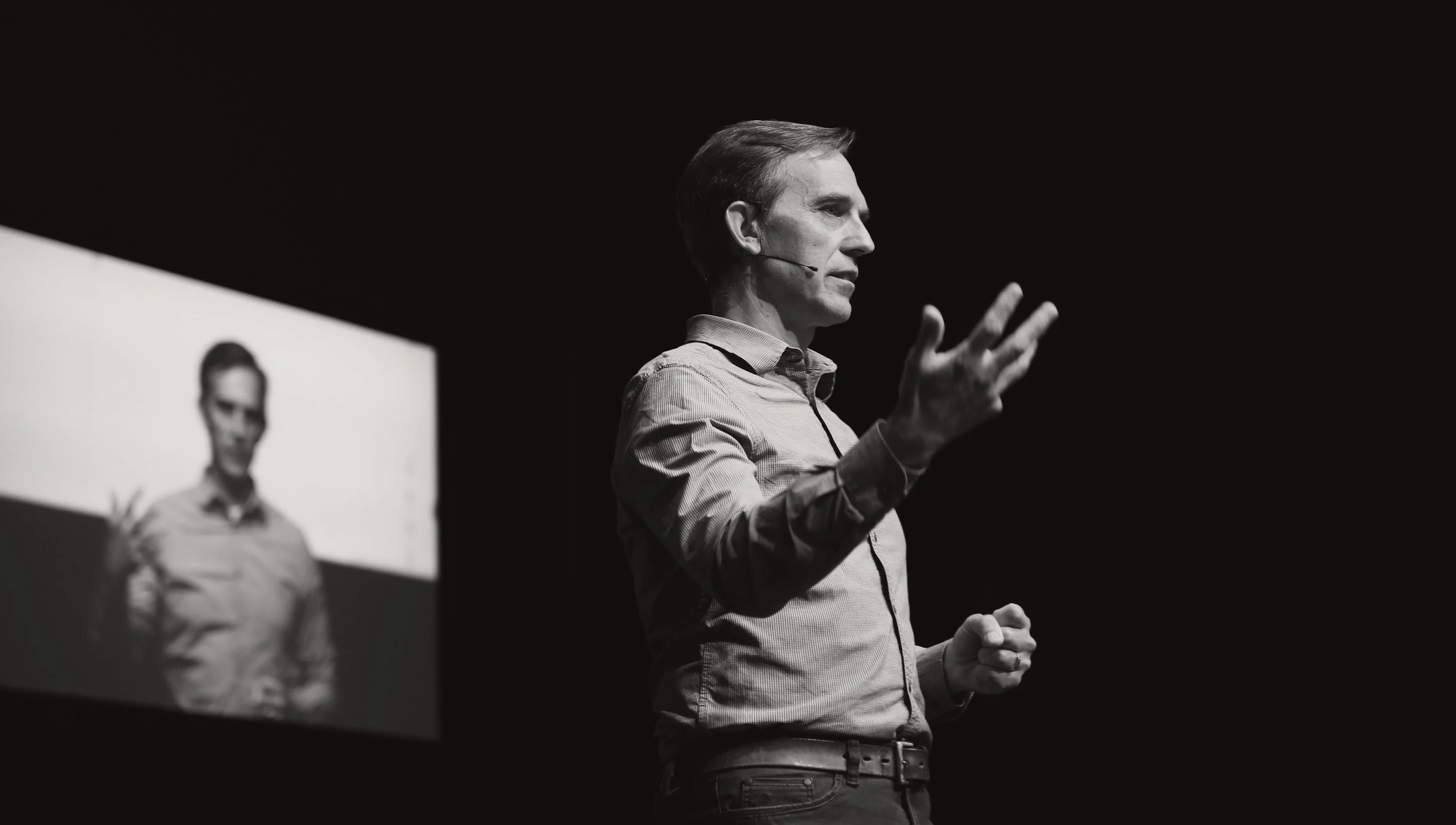 Paul Rayner speaking